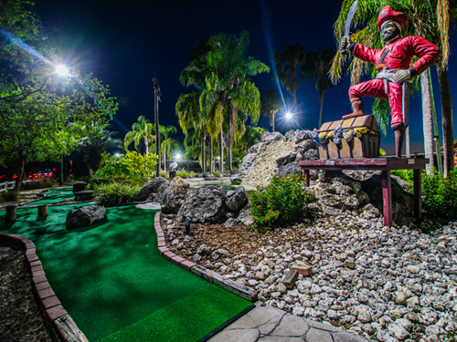 mini golf tours in florida